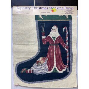 Old World Santa 13”x18” Tapestry Christmas Stocking Panel